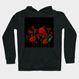 Red Roses Hoodie